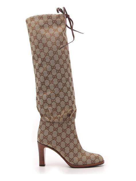 rubber boots gucci|gucci boots thigh high.